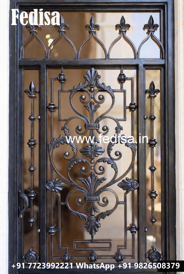 Elegant Villa Exterior Gate Grill Design No-5300