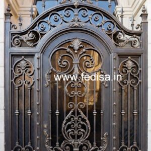 Attractive Front House Gate Grill Design Inspiration No-5312