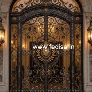Beautiful Main Gate Grill Design for Stylish Houses No-5317