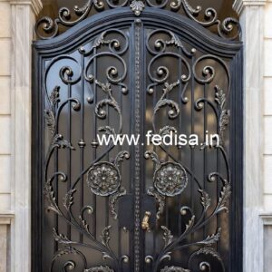 Artistic House Front Grill Gate Design No-5319