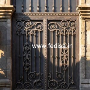 Luxury Modern Steel Grill Gate Design Ideas No-5336