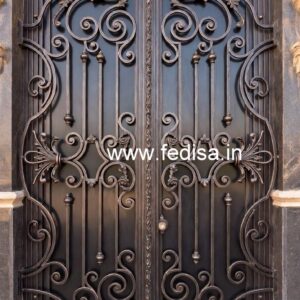 Contemporary Decorative Main Gate Grill Design No-5337