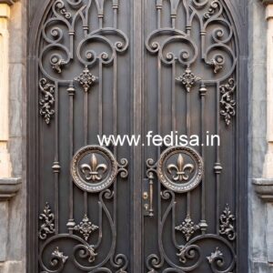 Elegant Front Entry Gate Grill Design Trends No-5339