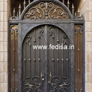 Artistic Steel Entrance Grill Gate Design No-5342