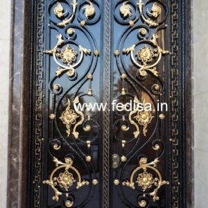 Stylish Decorative Entrance Gate Grill Design No-5346