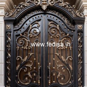 Stylish Geometric Grill Gate Design Inspiration No-5353