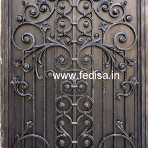 Attractive Modern Steel Gate Grill Design No-5357
