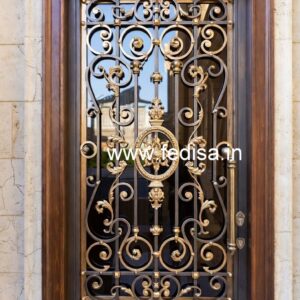 Artistic Front House Grill Gate Design Trends No-5373