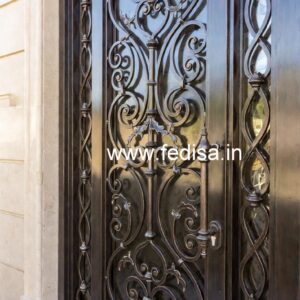 Luxury Villa Front Entrance Gate Grill Design No-5389