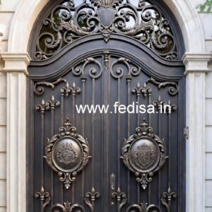 Elegant Stylish Main Entrance Gate Grill Design No-5396