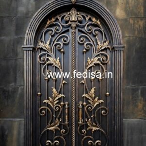 Modern Gate Grill Design Ideas for Luxury Home Entrances No-5401
