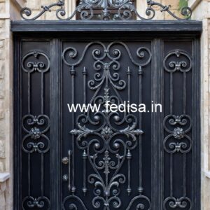 Beautiful Front Gate Grill Design for Indian Homes No-5408