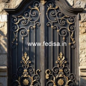 Modern MS Gate Grill Design for Elegant Entrances No-5411