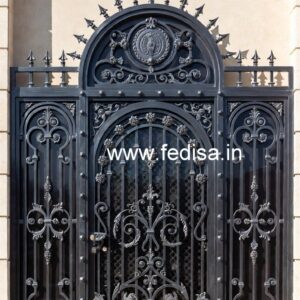 Unique Gate Grill Design Ideas for Luxury Villas No-5413