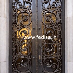 Heavy Duty Gate Grill Design for Secure Homes No-5414