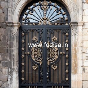 Creative Gate Grill Design for Front Gate Decoration No-5424
