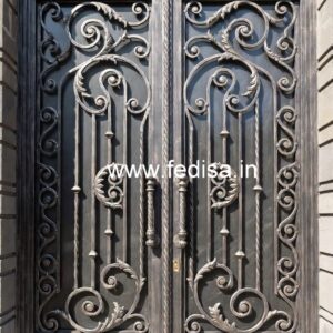 Stylish Metal Gate Grill Design for Main Entrance No-5441