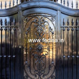 Artistic Steel Gate Grill Design for Home Fronts No. 5460