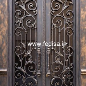 Modern Gate Grill Design with Minimalist Pattern No-5463