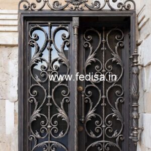Decorative Villa Gate Grill Design for Elegant Exterior No-5467