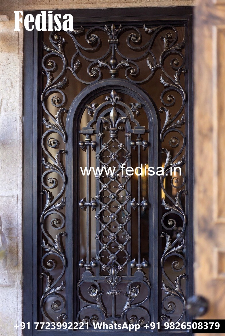 Trendy Villa Gate Grill Design for Exterior Beauty No. 5492