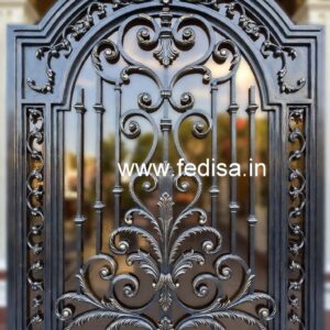 Modern Luxury Gate Grill Design for House Front No-5502