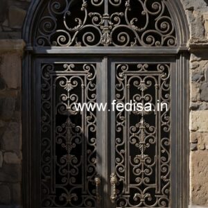 Royal Metal Gate Grill Design for Home Entrance No-5509