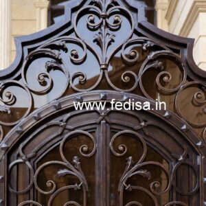 Decorative Iron Gate Grill Design for Elegant Homes No-5517
