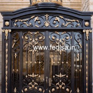 Stylish Decorative Gate Grill Design for Villas No-5523
