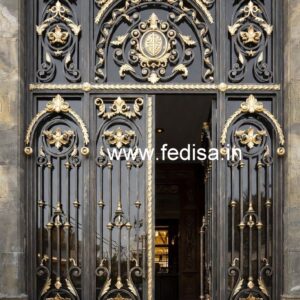 Beautiful Exterior Iron Gate Grill Design Ideas No-5547