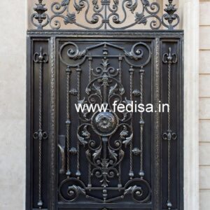 Contemporary Luxury Gate Grill Design for House Front No-5580