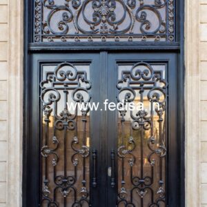 Beautiful Modern Entrance Gate Grill Design No-5590