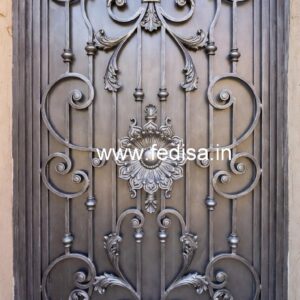 Modern Fancy Steel Gate Grill Design for Homes No-5594
