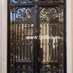 Elegant Villa Exterior Gate Grill Design No-5600