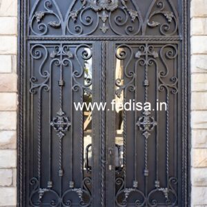 Royal Steel Gate Grill Design for Luxury Homes No-5601