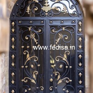 Modern Main Entrance Grill Gate Design Ideas No-5610