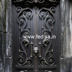 Elegant Front Entry Gate Grill Design Trends No-5639