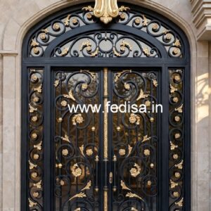 Stylish Geometric Grill Gate Design Inspiration No-5653