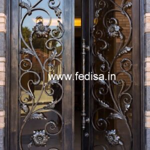 Elegant Decorative Steel Grill Gate Design No-5654