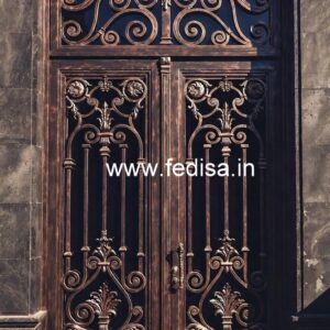 Attractive Modern Steel Gate Grill Design No-5657