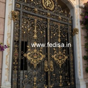 Fancy Modern Main Gate Grill Design Inspiration No-5671