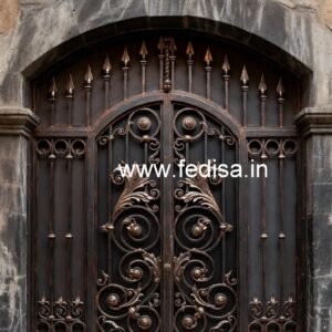 Royal Decorative Steel Gate Grill Design No-5676