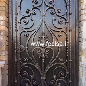 Artistic Elegant Gate Grill Design for Modern Homes No-5691