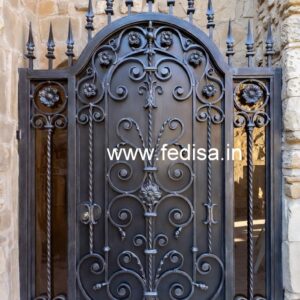 Artistic Decorative Steel Grill Gate Design Ideas No-5697