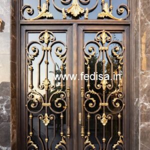 Elegant Steel Gate Grill Design for Main Entrance No-5704