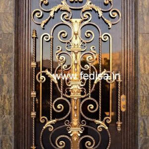 Heavy Duty Gate Grill Design for Secure Homes No-5714