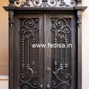 Simple and Elegant Gate Grill Design for Homes No-5718