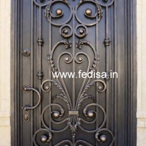 Fancy Front Gate Grill Design for Modern Homes No-5749