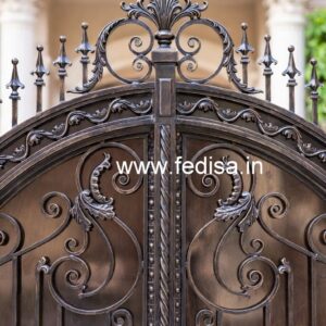Attractive House Gate Grill Design for Modern Villas No-5759