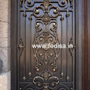 Decorative Villa Gate Grill Design for Elegant Exterior No-5767